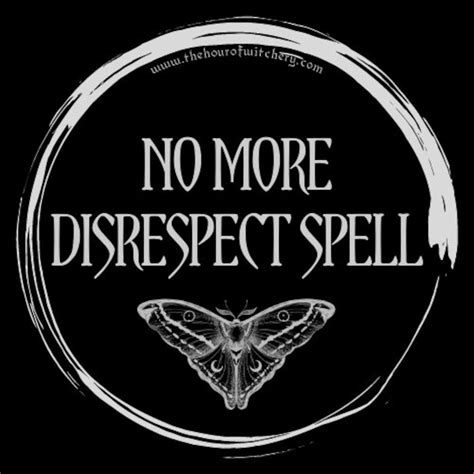 Disrespectful fables of spells merchandise